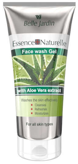 Moisturizing face wash gel with aloe - Belle Jardin Cosmetics